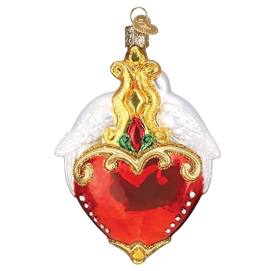 * vintage ornament ❀ 春..*♩ チョウの オーナメント Amazon.com: Little Dove w/Olive Branch (2.5”), Wood